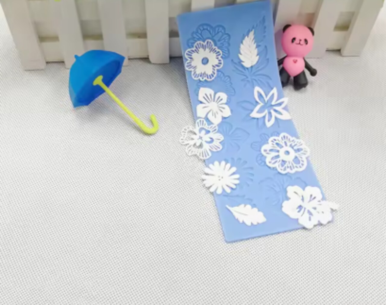 Sugarcraft Silicone Flower Leaf Embossing Lace Fondant Mould Cake Decoration Mould Polymer Clay Resin Molds